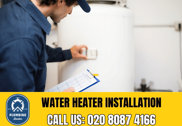 water heater installation Chingford